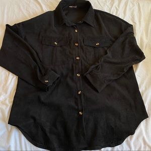New Corduroy button up over shirt